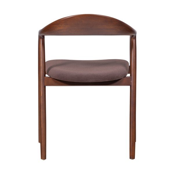 Pruun söögitool pöögipuidust käetugedega Bran - WOOOD-image-4