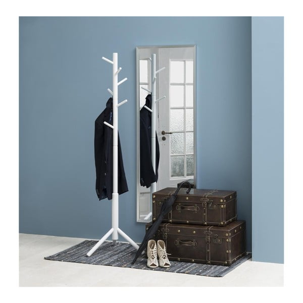 Valge kummist puidust riputuskonks Bremen - Actona-image-2