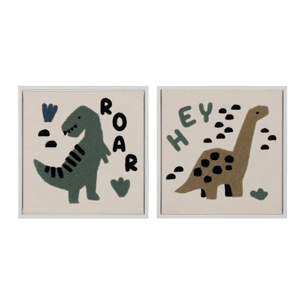 Laste pildid 2tk komplektis 30x30 cm Relief - Ixia