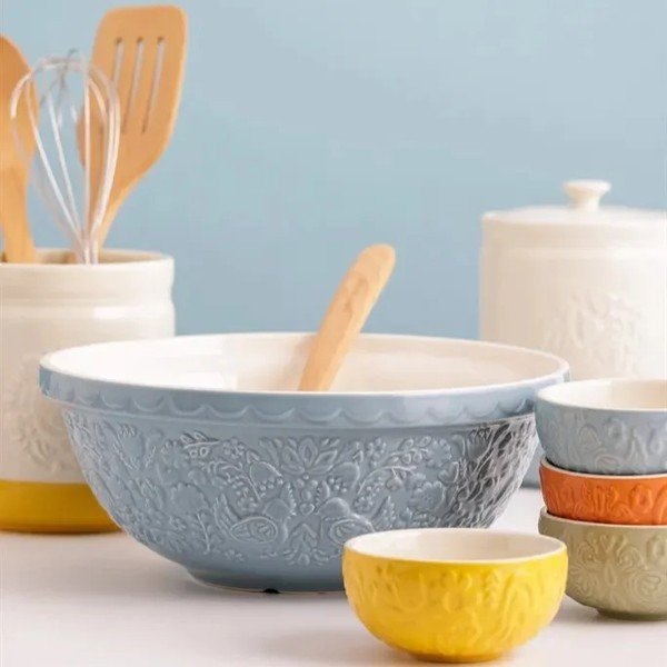 Sinine keraamiline kauss ø 26 cm Home to Roost - Mason Cash-image-2