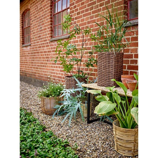 Lillepotikatted komplektis 2 tükki, valmistatud kunstrotangist, ø 35 cm Cestina - Bloomingville-image-2