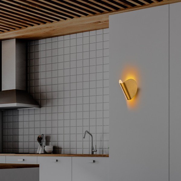 Kuldne LED seinavalgusti Heybe - Opviq lights-image-3