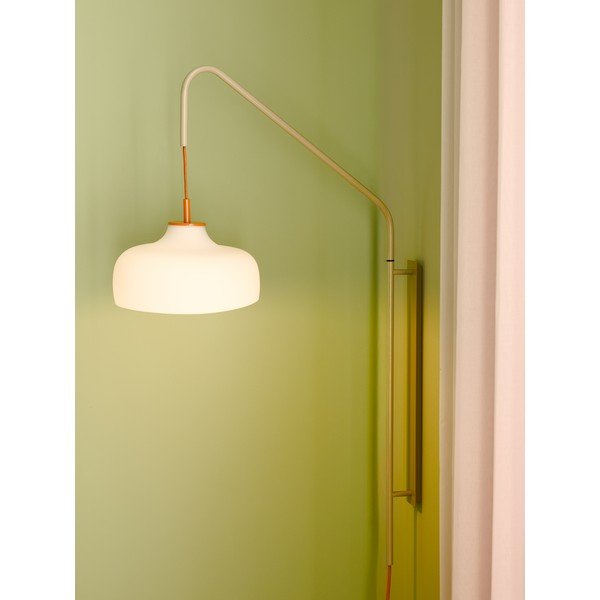 Valge-beež seinalamp ø 29 cm pesale Current - Hübsch-image-3