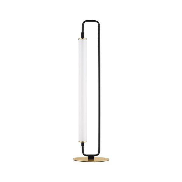 Valge/matt must metallist LED-laualamp (kõrgus 68 cm) Wetro - Nova Luce