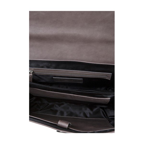 Hall pruun meeste vasikanahast püksikott - Ferruccio Laconi-image-3