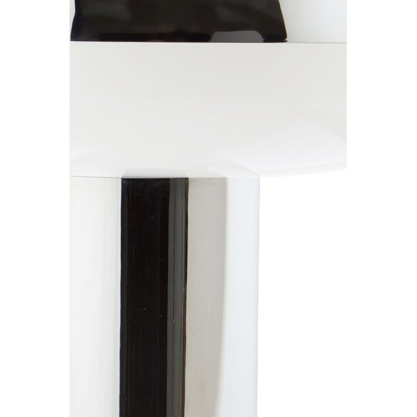 Läikiv hõbedane metallist laualamp (kõrgus 32 cm) Paneta - Jotex-image-4