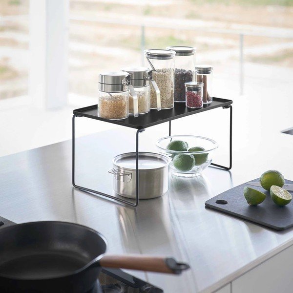 Must metallist lisariiul 41x19 cm Tower - YAMAZAKI-image-1