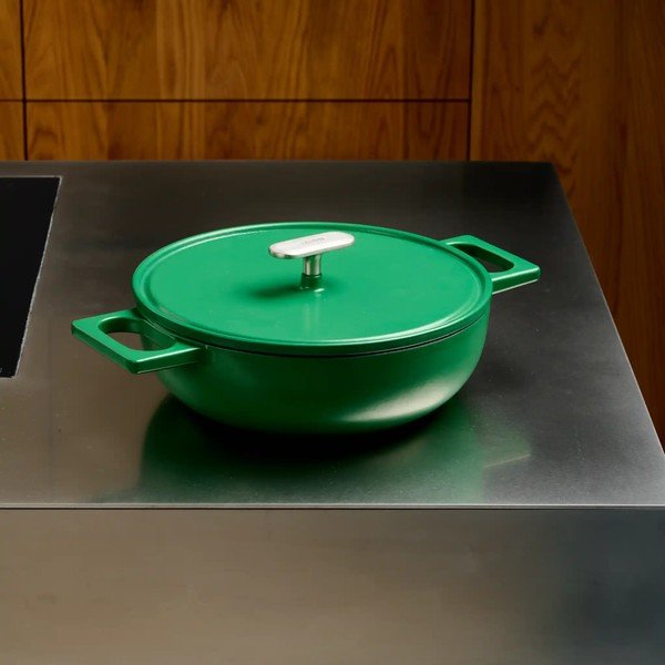 Malmpann kaanega ø 26 cm tegame Mattia 3.0 - FABINI-image-1