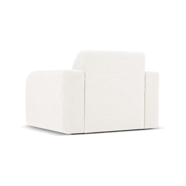 Valge bukleekangast tugitool Molino - Micadoni Home-image-3