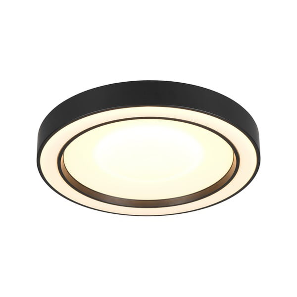 Must-valge LED laevalgusti ø 40 cm Arco - Reality-image-3