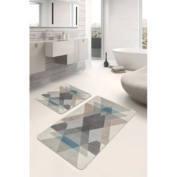 Sametist vannitoamatid 2tk komplektis 60x100 cm - Mila Home-image-2