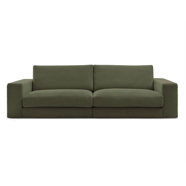 Roheline velvetist diivan 274 cm Leonard - Bobochic Paris