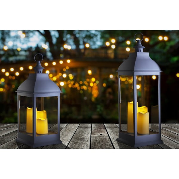 Valge LED-latern (kõrgus 71 cm) - Tomasucci-image-3