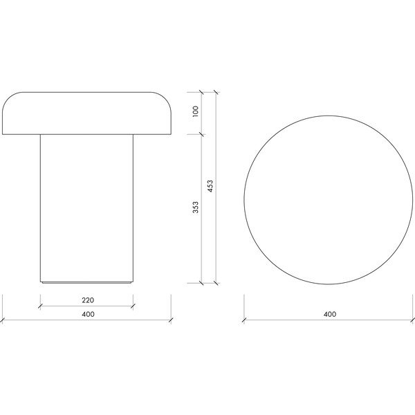 Terasest ümmargune abilaud ø 40 cm Miko - noo.ma-image-4