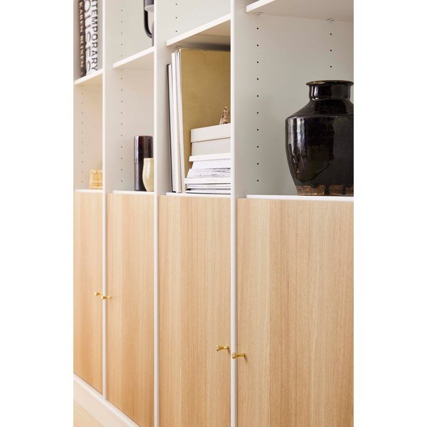 Valge tamme raamaturiiul 176x199 cm Mistral - Hammel Furniture-image-4