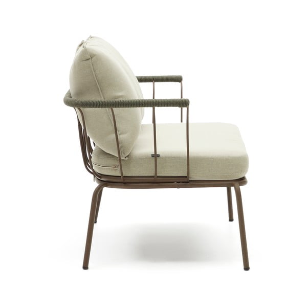 Heleroheline/beež aia diivan Salguer - Kave Home-image-3