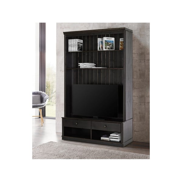 Pruun männi täispuidust TV-komplekt 140x223x34 cm Anita – Støraa-image-3