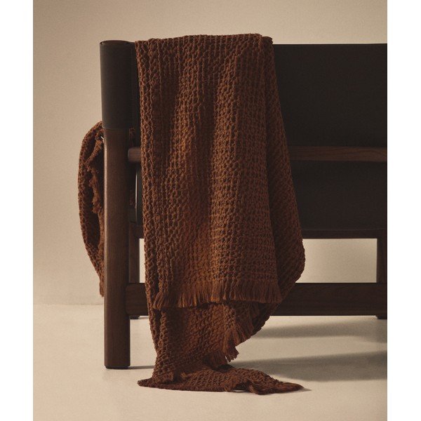 Pruun tekk 130x170 cm Nulina - Kave Home-image-1