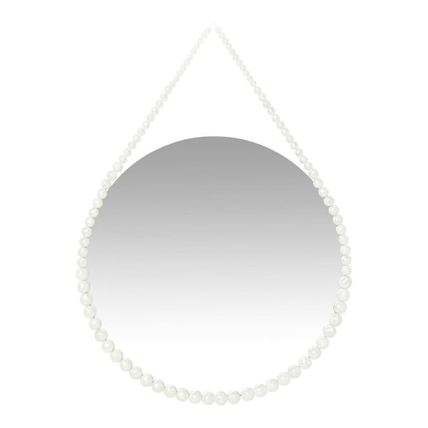 Nástěnné zrcadlo Kare Design Pearl, Ø 50 cm