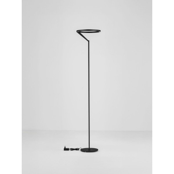 Matt must alumiiniumist hämardatav LED-põrandalamp (kõrgus 168 cm) Tilia - Nova Luce-image-3