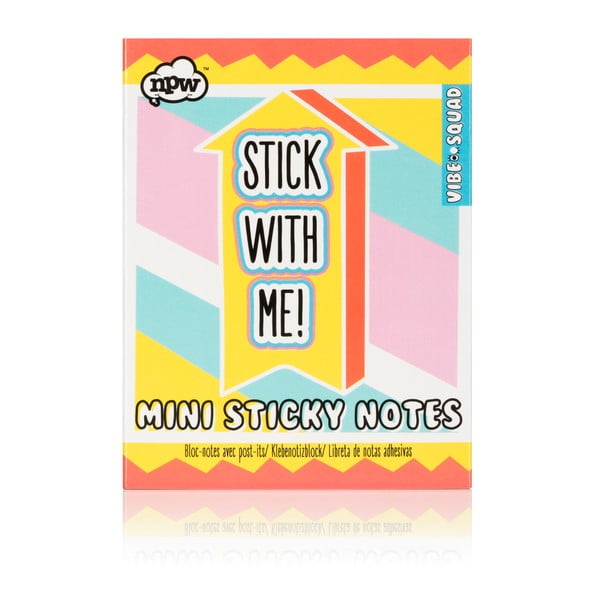 Zápisník s lepíky NPW Sticky Note Booklet
