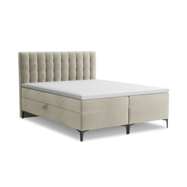 Hall boxspring voodi panipaigaga 180x200 cm Puhala – Makamii