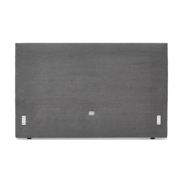 Antratsiitist polsterdatud kaheinimesevoodi koos restiga 180x200 cm Anja - Bobochic Paris-image-3