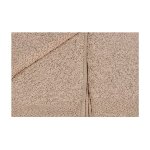 6 beeži vannitoarätiku komplekt, 50 x 30 cm Rainbow - Unknown-image-4