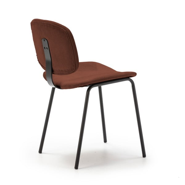 Burgundia värvi söögitoolid 2tk komplektis Arus - Marckeric-image-4