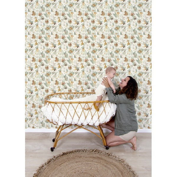 Laste tapeet 10 m x 50 cm Forest Friends - Lilipinso-image-3