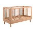 Puiduvärvi tamme täispuit narivoodi 70x140 cm Forrest – Vipack