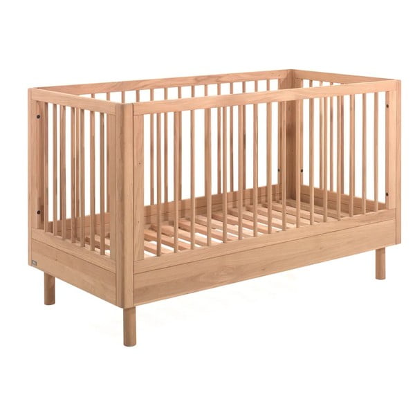 Puiduvärvi tamme täispuit narivoodi 70x140 cm Forrest – Vipack