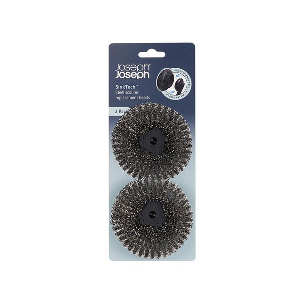 Nõudepesuharja varupead 2tk komplektis SinkTech - Joseph Joseph