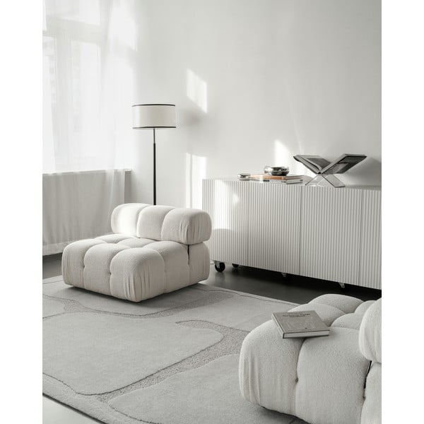 Helehall villane vaip 133x190 cm Morphic Organica - Agnella-image-1