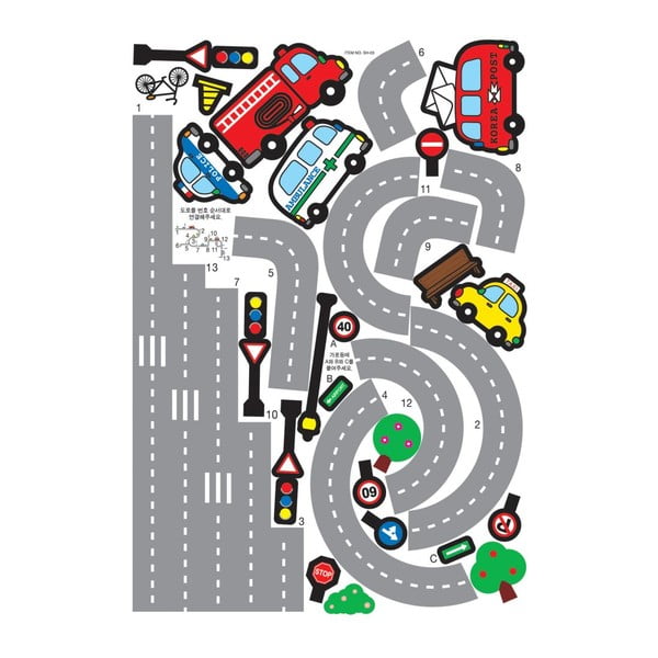 Seinakleebis auto lastele - Ambiance-image-1