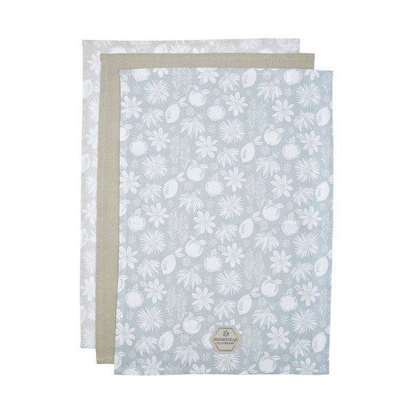 Puuvillased rätikud 3 tk 45x65 cm komplektis Homestead - Cooksmart ®-image-1