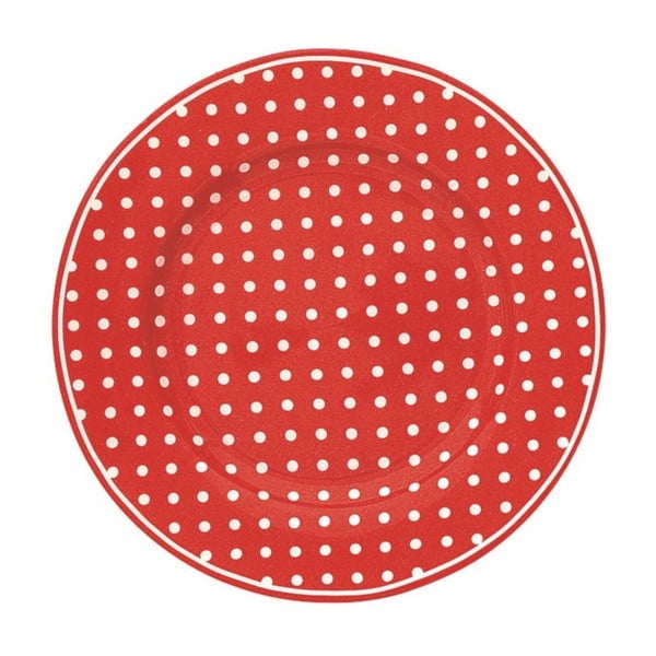 Talíř Spot Red, 20,5 cm
