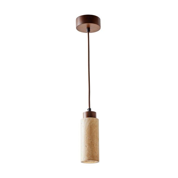 Beež ripplamp kivist varjuga, ø 6,5 cm Selma - Opviq lights