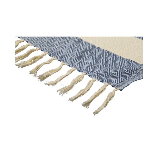 Hamam osuška Diamonds Blue, 100x180 cm-image-3