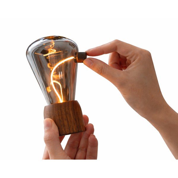 Kaasaskantav USB-valguskaunistus ø 7 cm Opal - Gingko-image-3