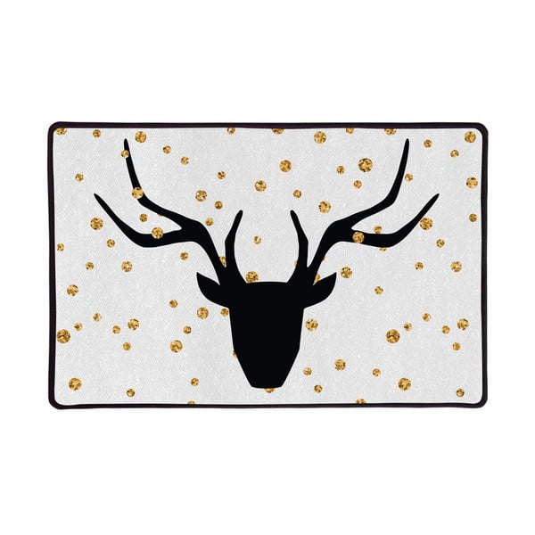 Multifunkční koberec Butter Kings Reindeer Head, 45x75 cm