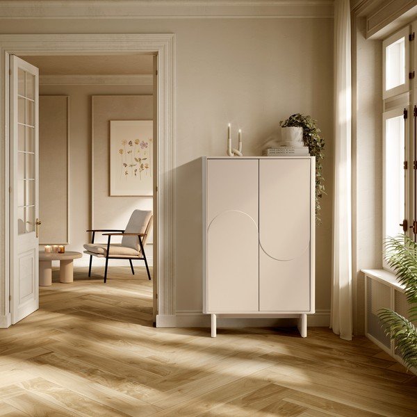 Kreemikapp 80x130x40 cm Solei - MOME-image-1