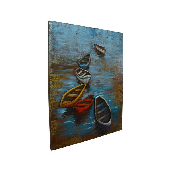 Ručně malovaný obraz Vivorum Lake, 75 x 100 cm-image-1