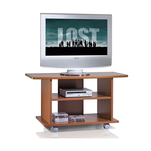 Televizní stolek na kolečkách TV Cabinet, třešeň