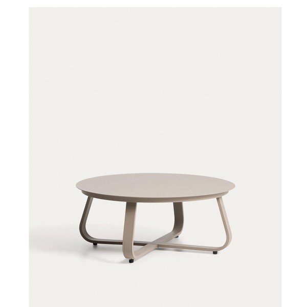 Metallist ümmargune aiakohvilaud ø 80 cm Tamaris - Kave Home