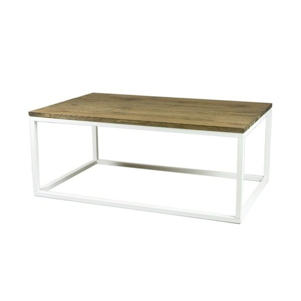Konferenční stůl Coffee White, 110x70x45 cm