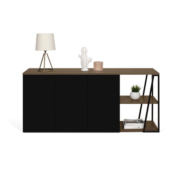 Must madal kapp 190x81 cm Albi - TemaHome-image-3