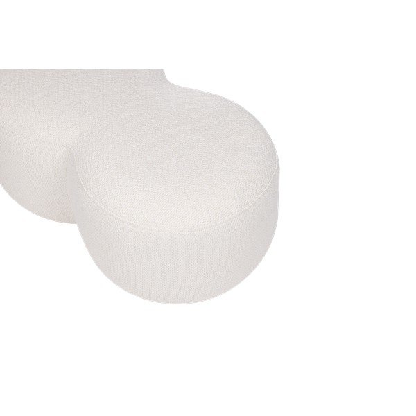Bouclé kangast beež pouf Umbo - noo.ma-image-3