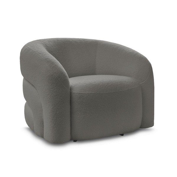 Hall pöörlev tugitool buklee kangast Elina - Bobochic Paris