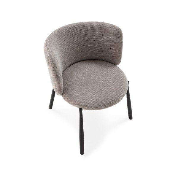 Hallid polsterdatud söögitoolid, 2 tk komplektis Ginny - MOME-image-2